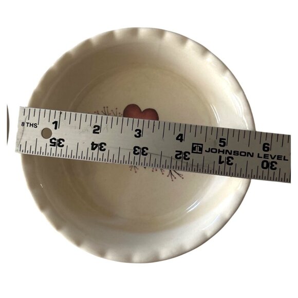 Nantucket "Friends" Cream Ceramic Bowls Set Of 2  Dishwasher Oven Microwave Safe - Picture 6 of 6